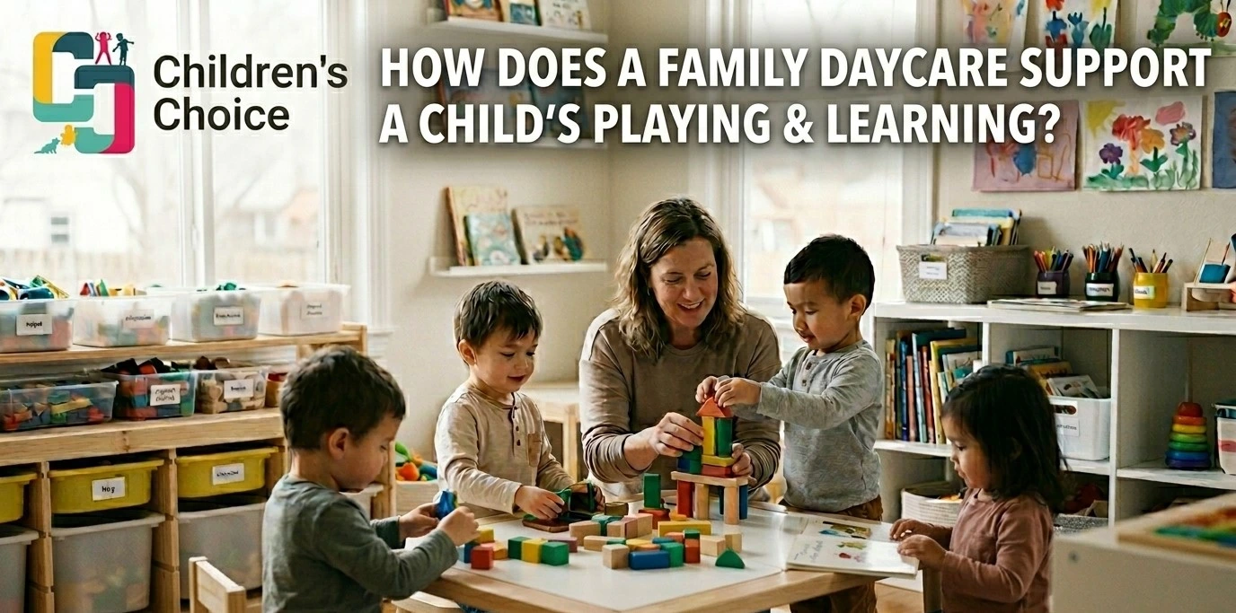 How Does a Family Daycare Support a Child’s Playing & Learning