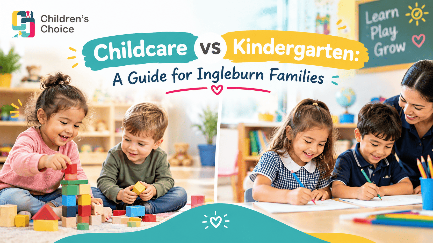 Childcare vs Kindergarten: A Guide for Ingleburn Families