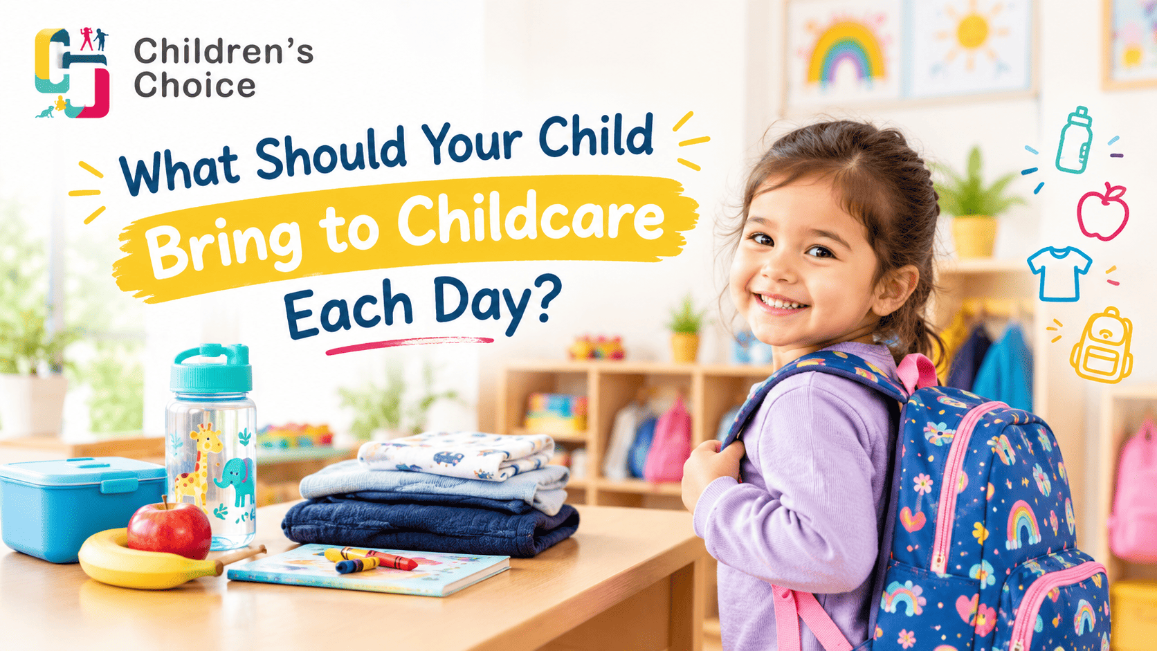 What Should Your Child Bring to Childcare Each Day?